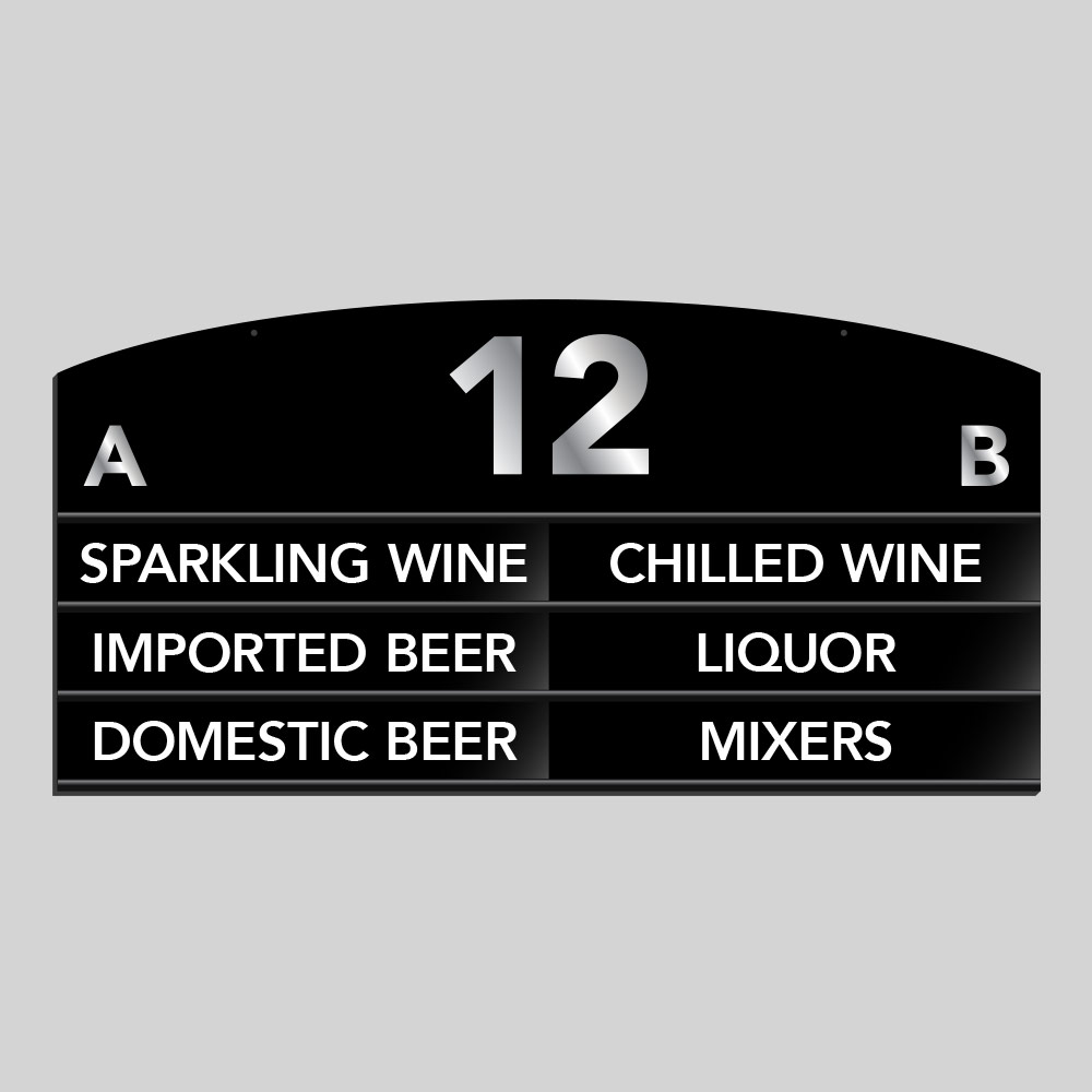 Aisle Marker AMS070